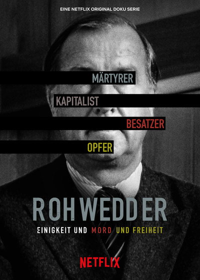 Póster de Detlev Rohwedder: Un crimen perfecto