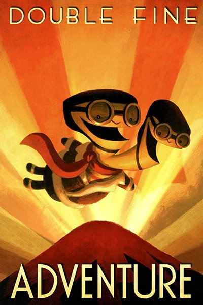 Póster de Double Fine Adventure
