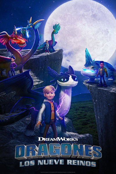 Póster de Dragones: Los nueve reinos