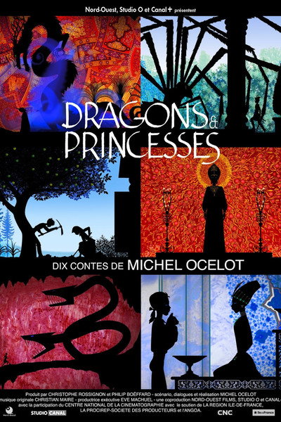 Póster de Dragones y princesas