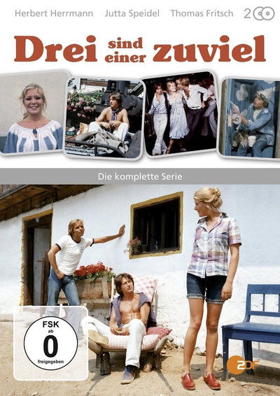 Póster de Drei sind einer zuviel
