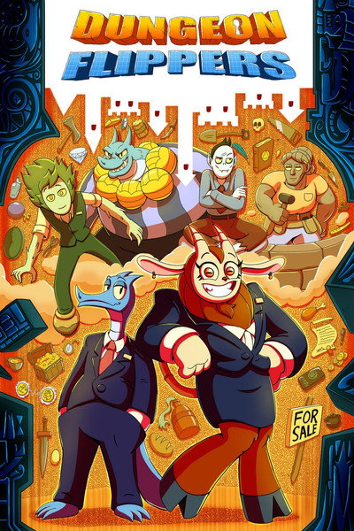 Póster de Dungeon Flippers