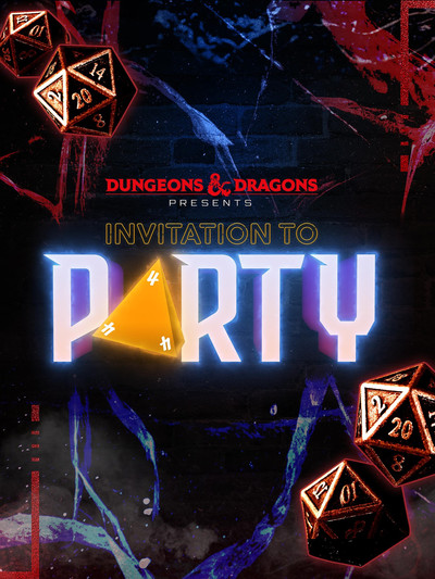 Póster de Dungeons & Dragons Presents: Invitation to Party