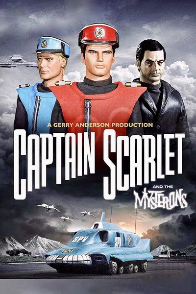 Póster de El capitán Escarlata