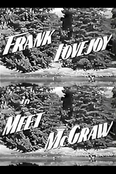 Póster de El detective Meet McGraw
