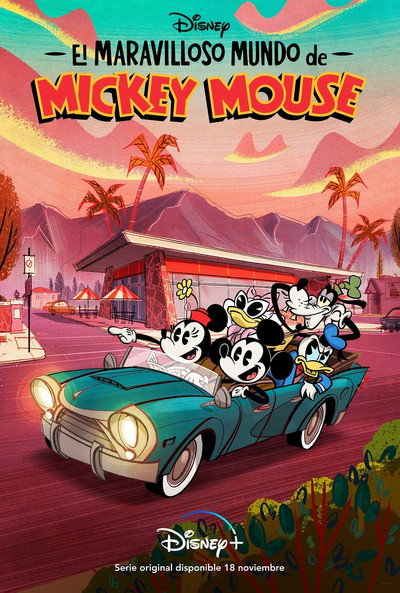 Póster de El maravilloso mundo de Mickey Mouse