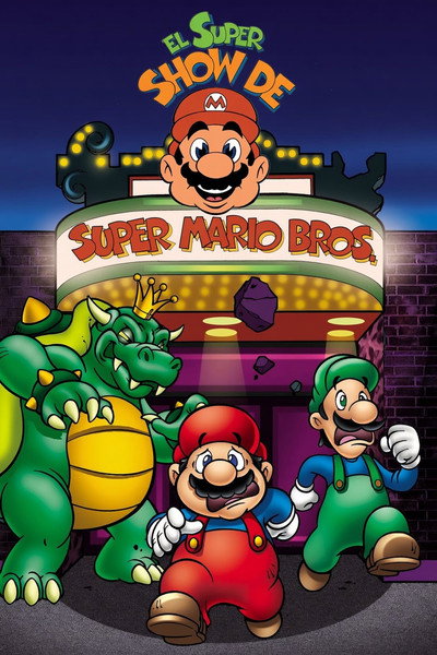 Póster de El show de Super Mario Bros.