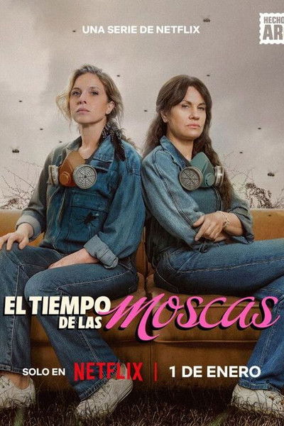 Póster de El tiempo de las moscas
