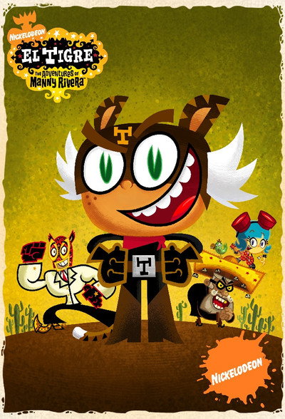 Póster de El Tigre: Las aventuras de Manny Rivera