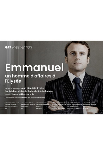 Póster de Emmanuel, un homme d'affaires à l'Élysée