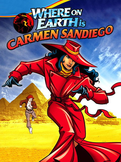 Póster de En busca de Carmen Sandiego