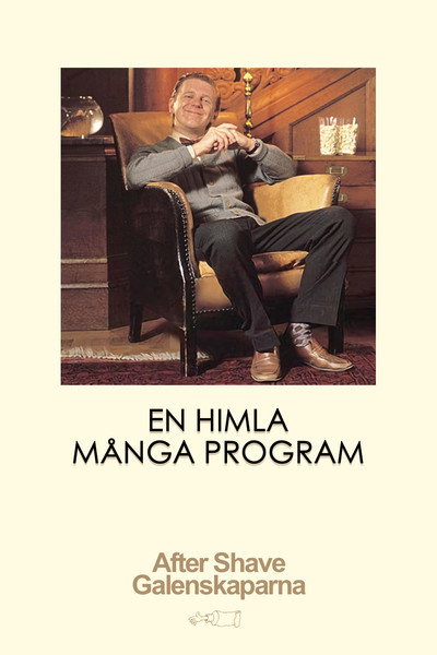 Póster de En himla många program