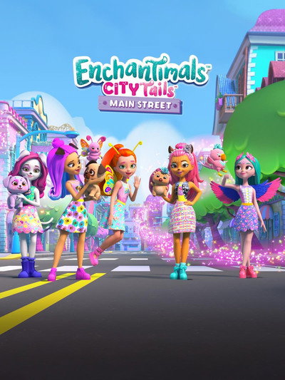 Póster de Enchantimals City Tails Main Street