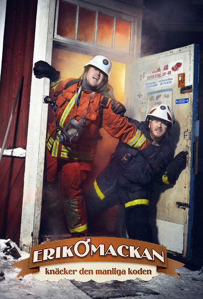 Póster de Erik och Mackan knäcker den manliga koden