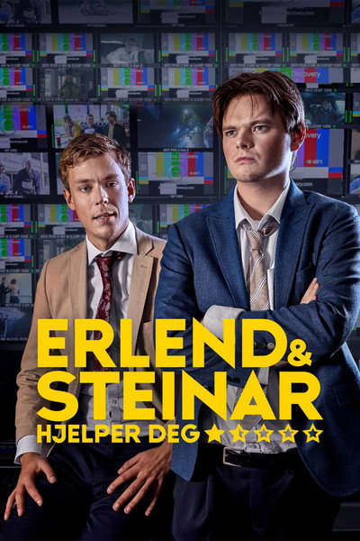 Póster de Erlend og Steinar hjelper deg