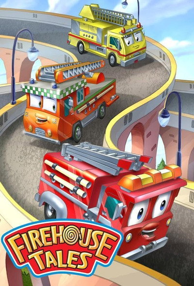 Póster de Escuela de bomberos
