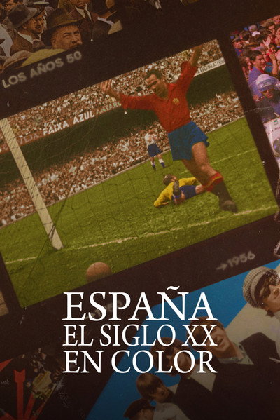 Póster de España, el siglo XX en color