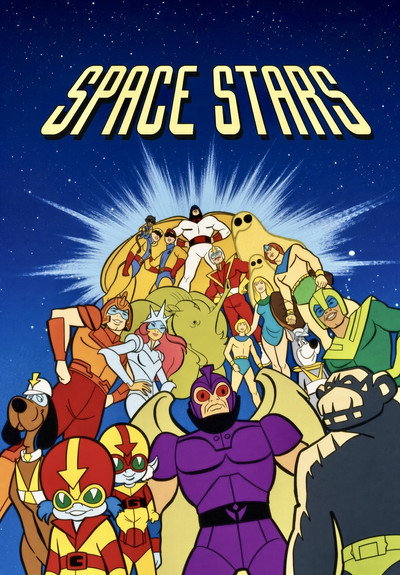 Póster de Estrellas espaciales