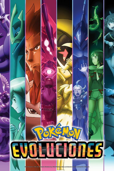 Póster de Evoluciones Pokémon