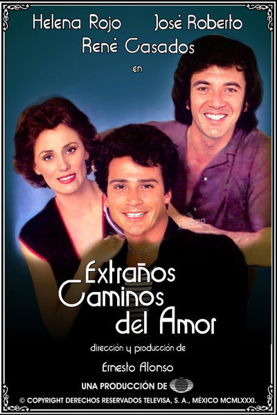 Póster de Extraños caminos del amor