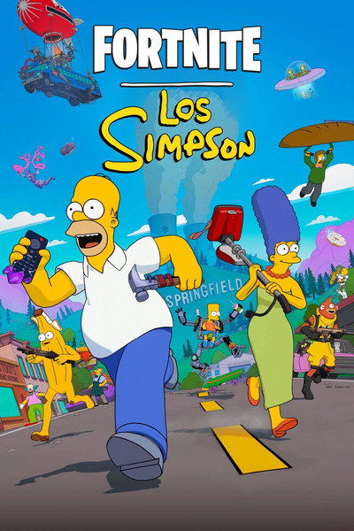 Póster de Fortnite x Los Simpson