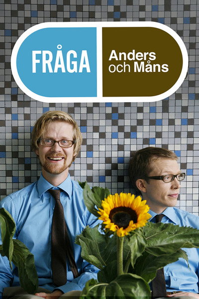 Póster de Fråga Anders och Måns