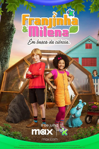 Póster de Franjinha e Milena: Em Busca da Ciência