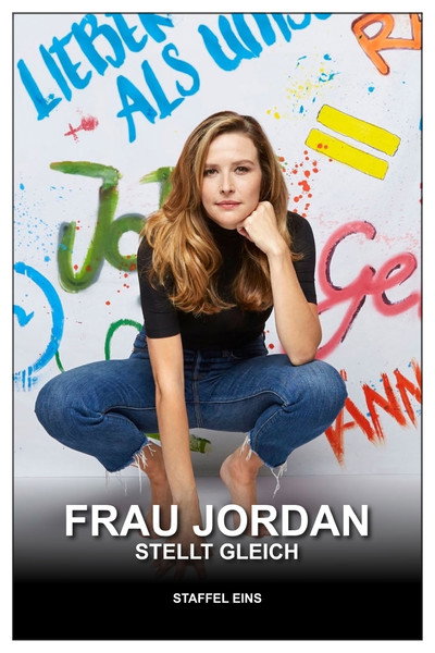 Póster de Frau Jordan stellt gleich