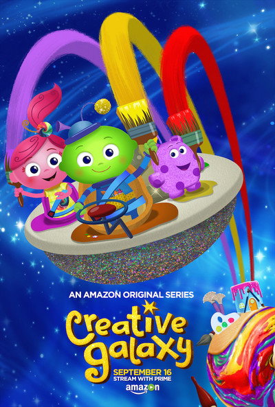 Póster de Galaxia creativa