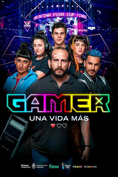 Póster de Gamer, una vida más