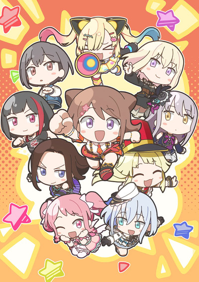 Póster de GANSO! BanG Dream Chan