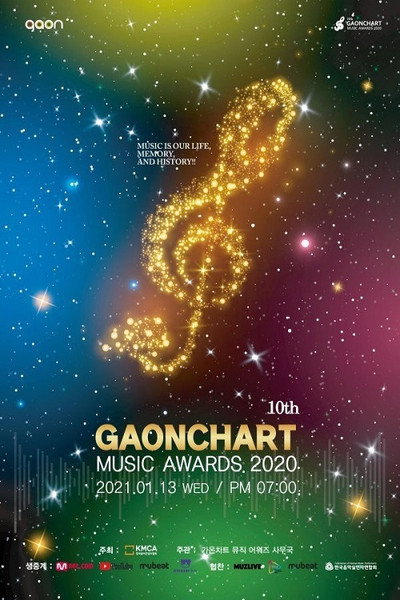 Póster de Gaon Chart Music Awards