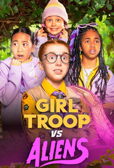 Póster de Girl Troop versus Aliens