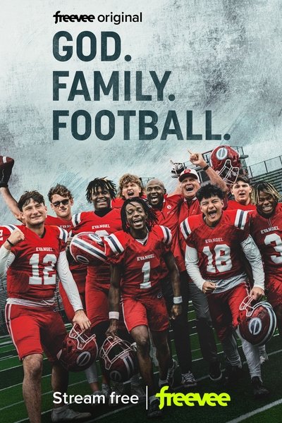 Póster de God. Family. Football.