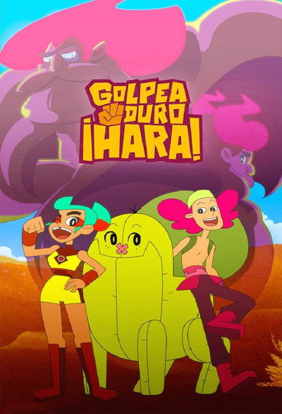 Póster de ¡Golpea duro, Hara!