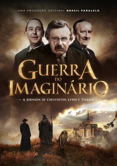 Póster de Guerra do Imaginário - A Jornada de Chesterton, Lewis e Tolkien