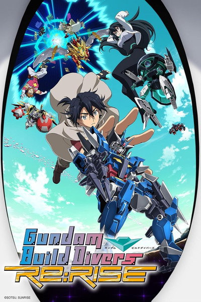 Póster de Gundam Build Divers Re: Rise