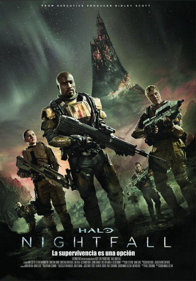 Póster de Halo: Nightfall