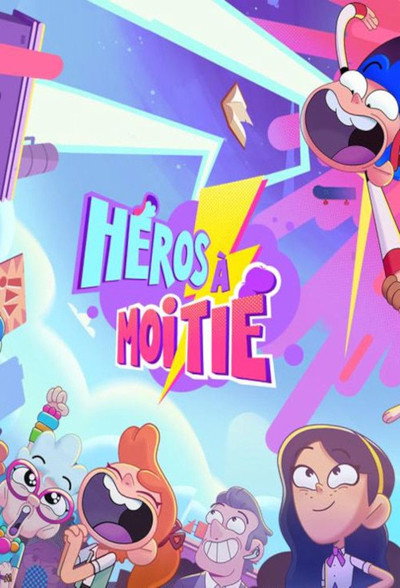 Póster de Héroes a medias