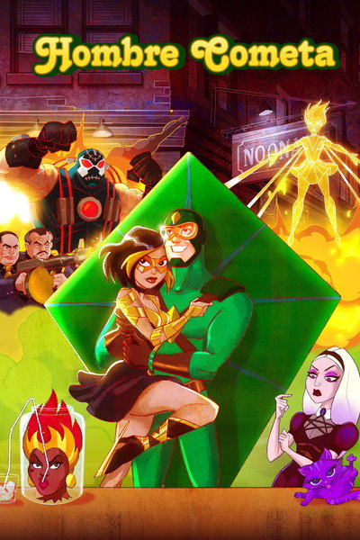 Póster de Hombre Cometa