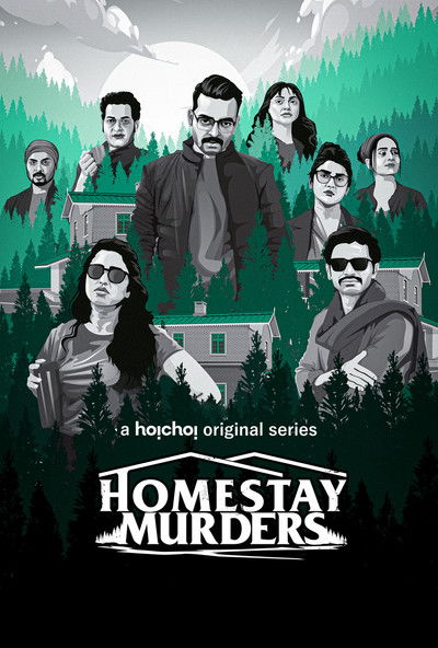 Póster de Homestay Murders