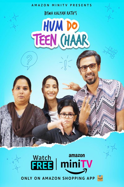 Póster de Hum Do Teen Chaar