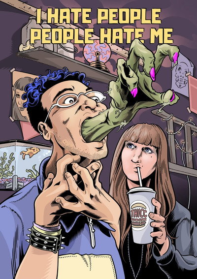 Póster de I Hate People, People Hate Me