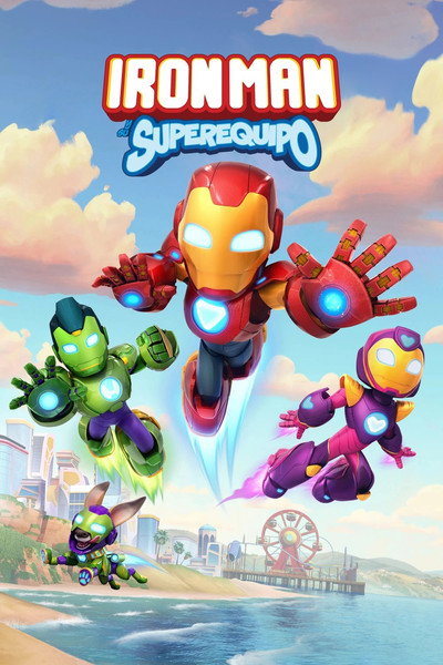 Póster de Iron Man y sus increíbles amigos