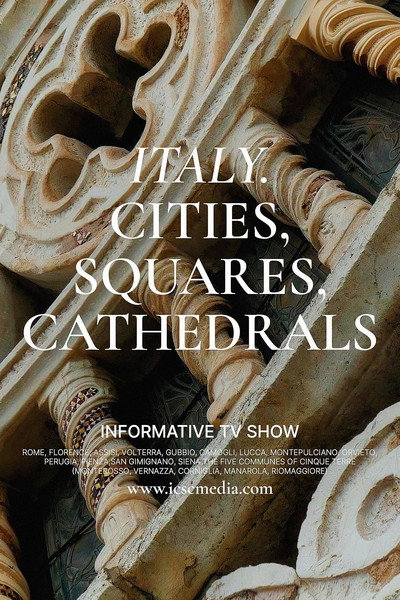 Póster de Italy. Cities, Squares, Cathedrals