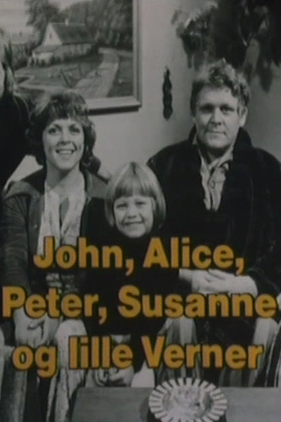 Póster de John, Alice, Peter, Susanne og lille Verner