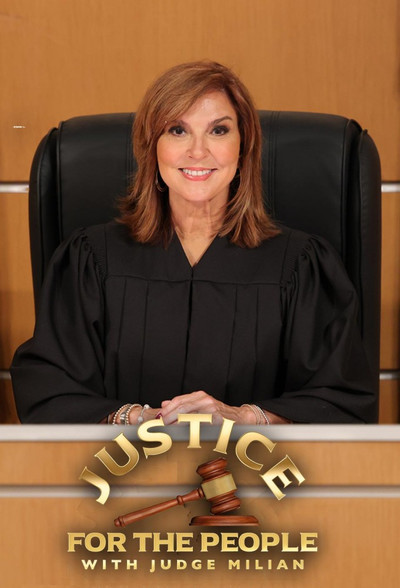 Póster de Justice for the People with Judge Milian