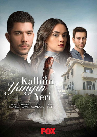 Póster de Kalbim Yangin Yeri