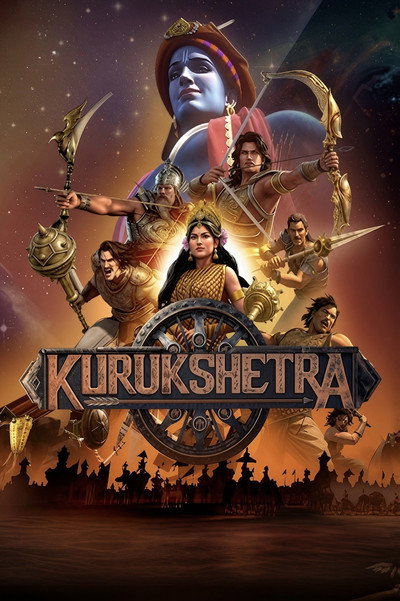 Póster de Kurukshetra: La gran guerra del Mahabharata