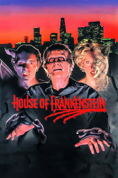 Póster de La casa de Frankenstein